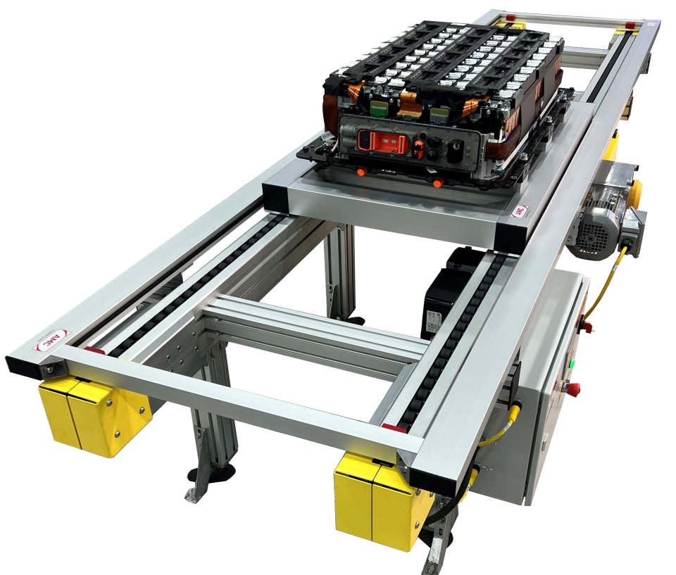 MOD4 - Heavy-duty conveyor for battery modules