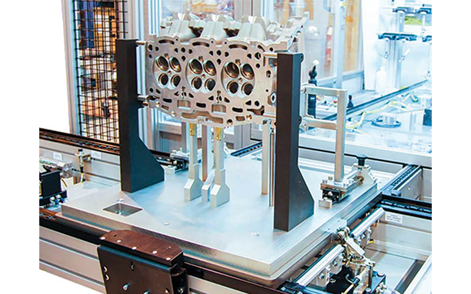 Modu-Con 3 engineered to support assembly, testing, and inter-machine transport operations for heavy components